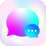 messenger color android application logo